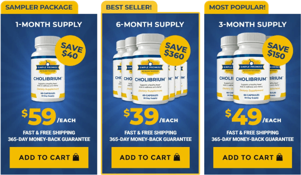 Cholibrium Pricing