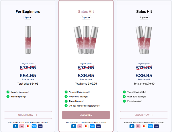 Radiance Skincare UK Price