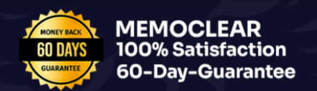 MemoClear Money Back Guarantee